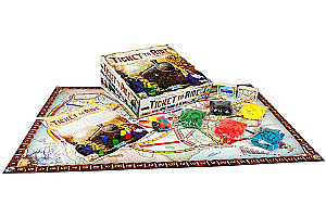 Stalo žaidimas - Ticket to Ride. Amerika