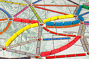 Stalo žaidimas - Ticket to Ride. Amerika