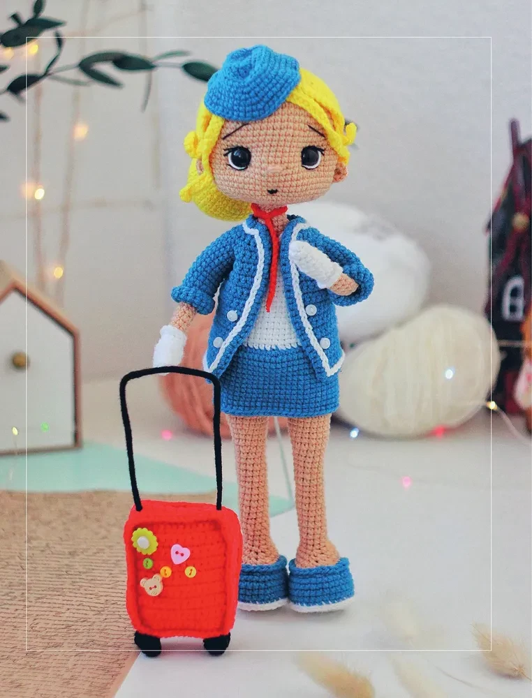 CAREER Gurumi. Favorite Professions. 6 Crochet Dolls