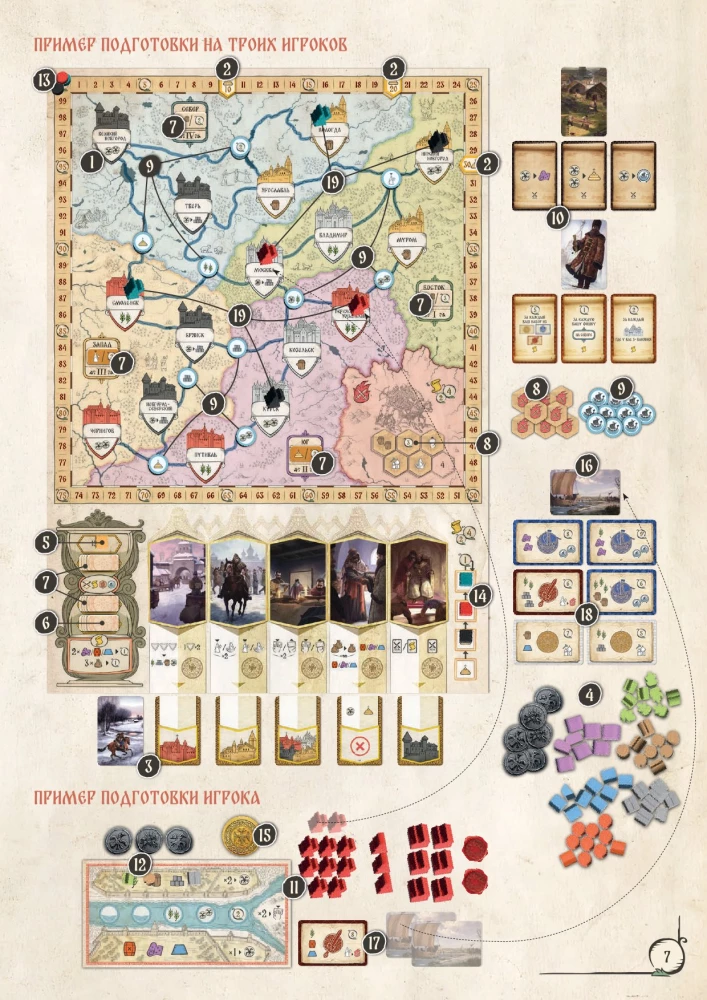 Настольная игра - Иван Грозный. Первый царь