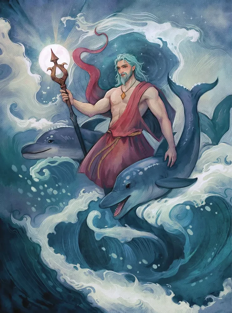 Bestiary of Imaginary Creatures. Myths of the Water Element