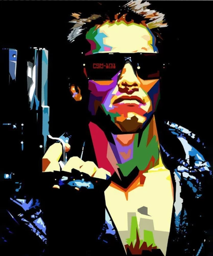 Numbrite maal - Arnold Schwarzenegger