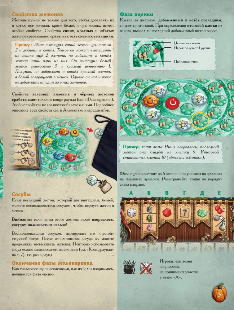 Настольная игра - Шарлатаны из Кведлинбурга