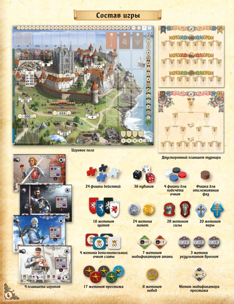 Tabletop Game - The Story of a Knight