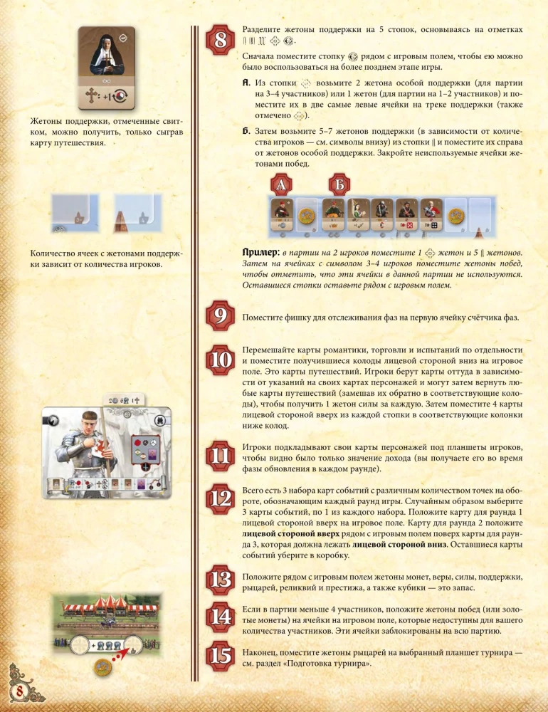Tabletop Game - The Story of a Knight
