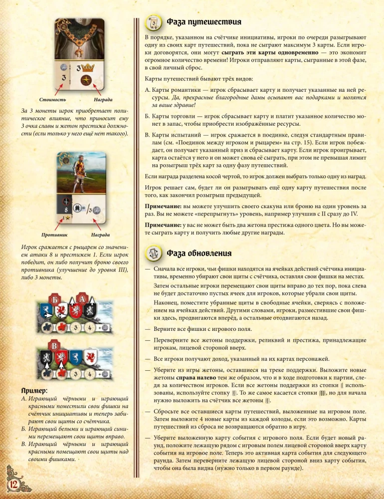 Tabletop Game - The Story of a Knight