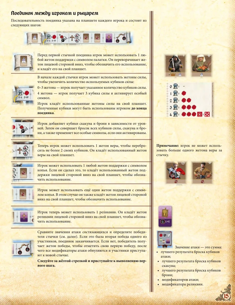 Tabletop Game - The Story of a Knight