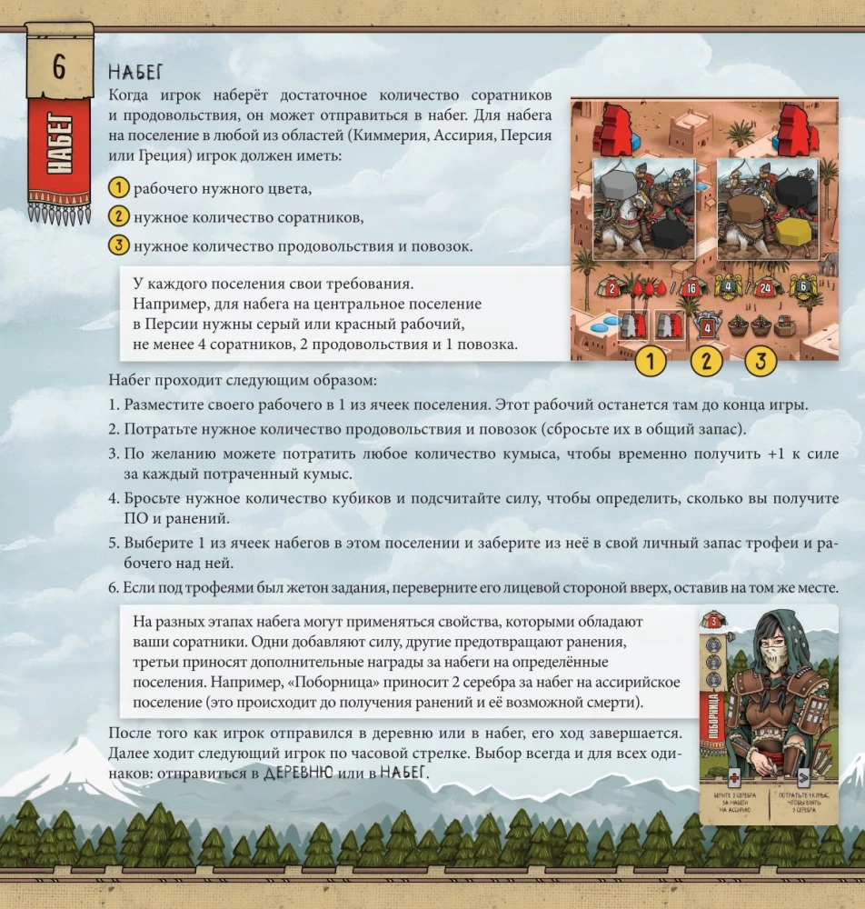 Настольная игра - Всадники Скифии