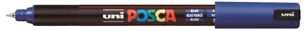 Marķieris UNI Posca PC-1MR, zils (33)