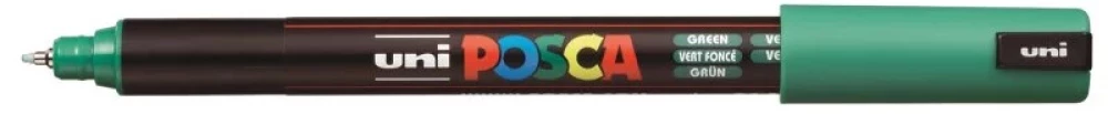 Marker UNI Posca PC-1MR, roheline (6)