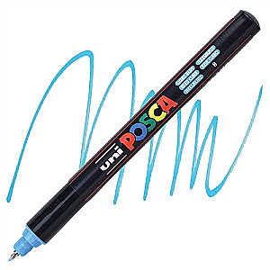 Marker UNI Posca PC-1MR, sinine (8)