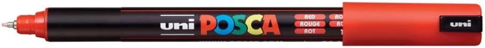 Marker UNI Posca PC-1MR, punane (15)
