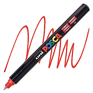 Marker UNI Posca PC-1MR, punane (15)