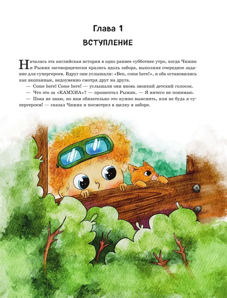 Čižikas studijuoja anglų kalbą. Įdomi anglų kalbos knyga vaikams nuo 4 iki 9 metų