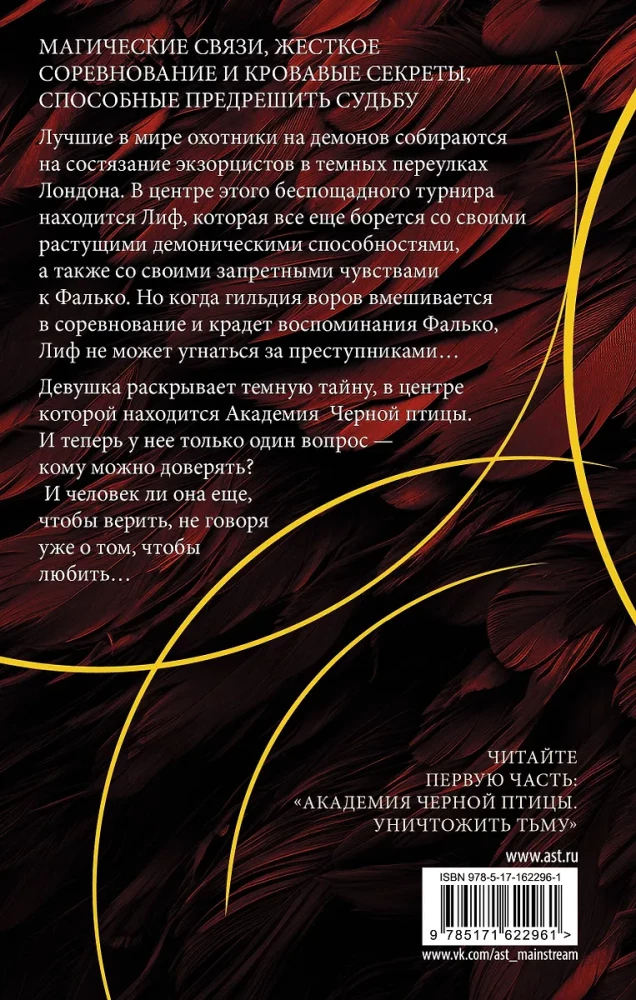 Academy of the Black Bird. Beware the Light