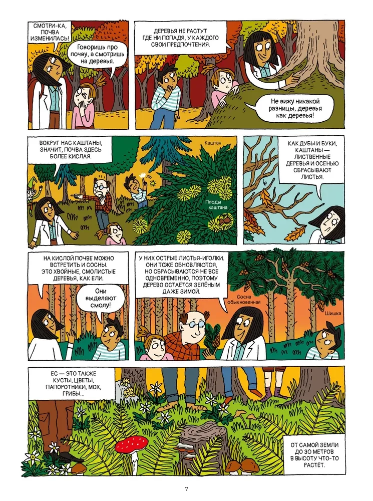 Miškai ir jų gyventojai komiksuose