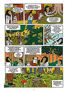 Miškai ir jų gyventojai komiksuose