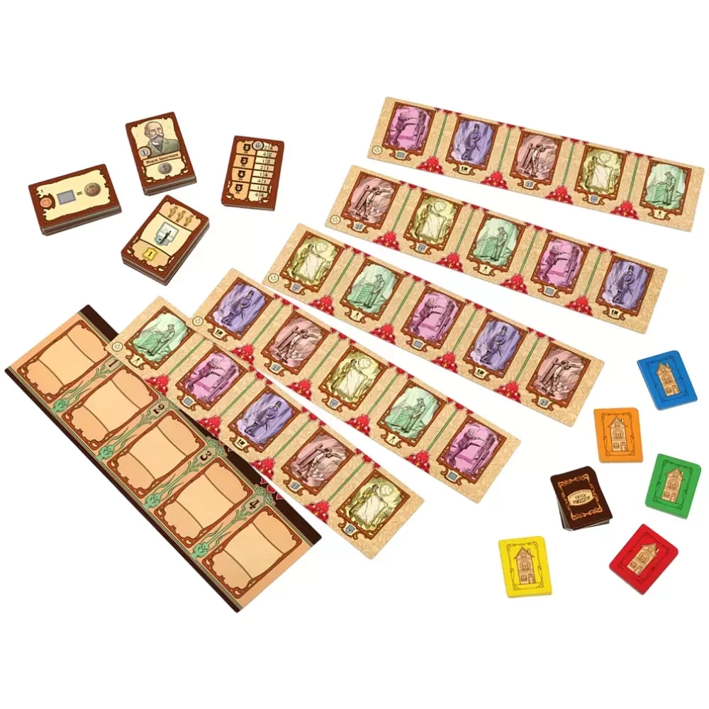 Настольная игра - Брюссель 1893. Прекрасная эпоха