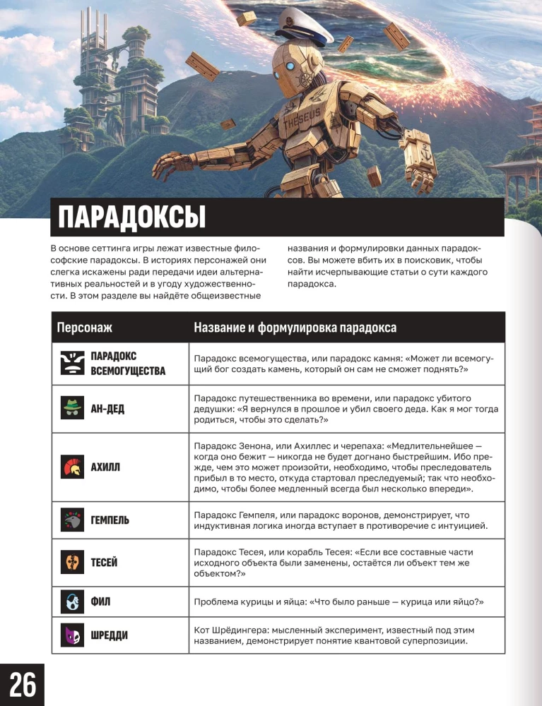 Настольная игра - Парадокс