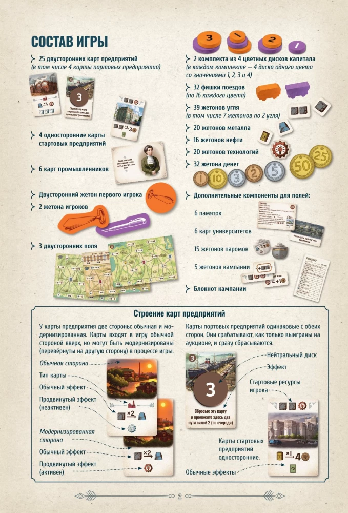 Настольная игра - Индустрия. Дуэль