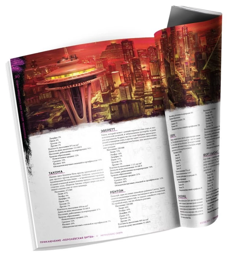 Brettspiel - Shadowrun. Die sechste Welt. Starterset