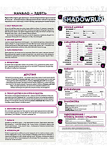 Brettspiel - Shadowrun. Die sechste Welt. Starterset