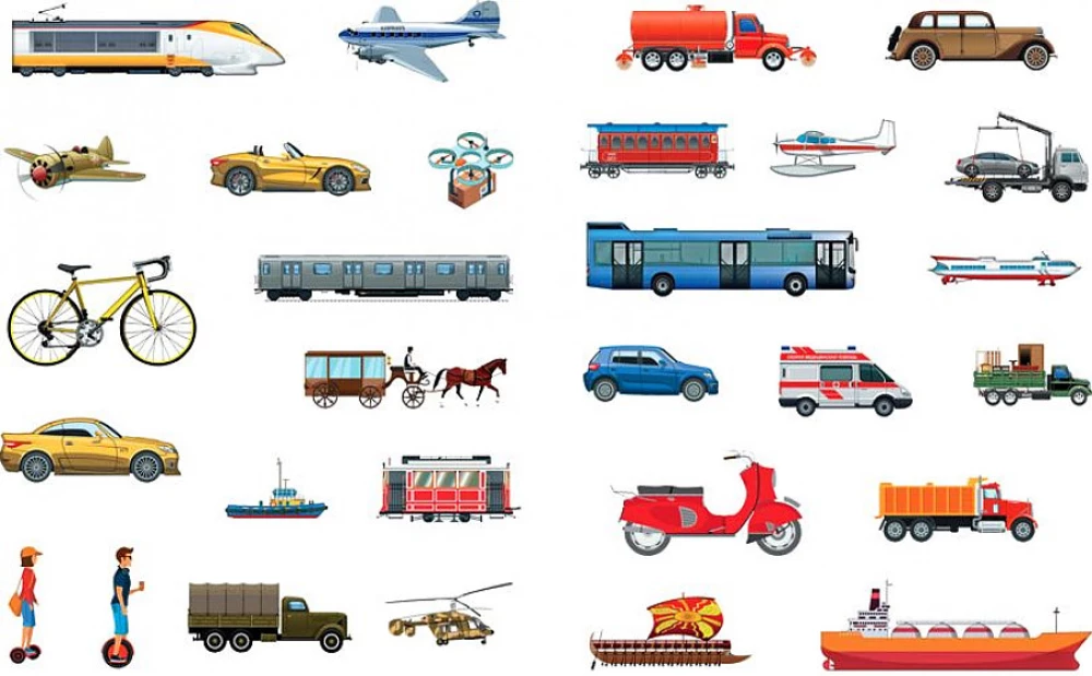 Transport. An Land, auf Wasser, in der Luft. Mein erstes Aufkleber-Enzyklopädie
