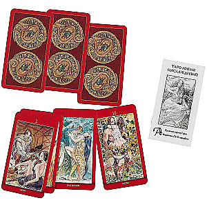 Tarot Maģija Baudas brošūra + 78 kārtis