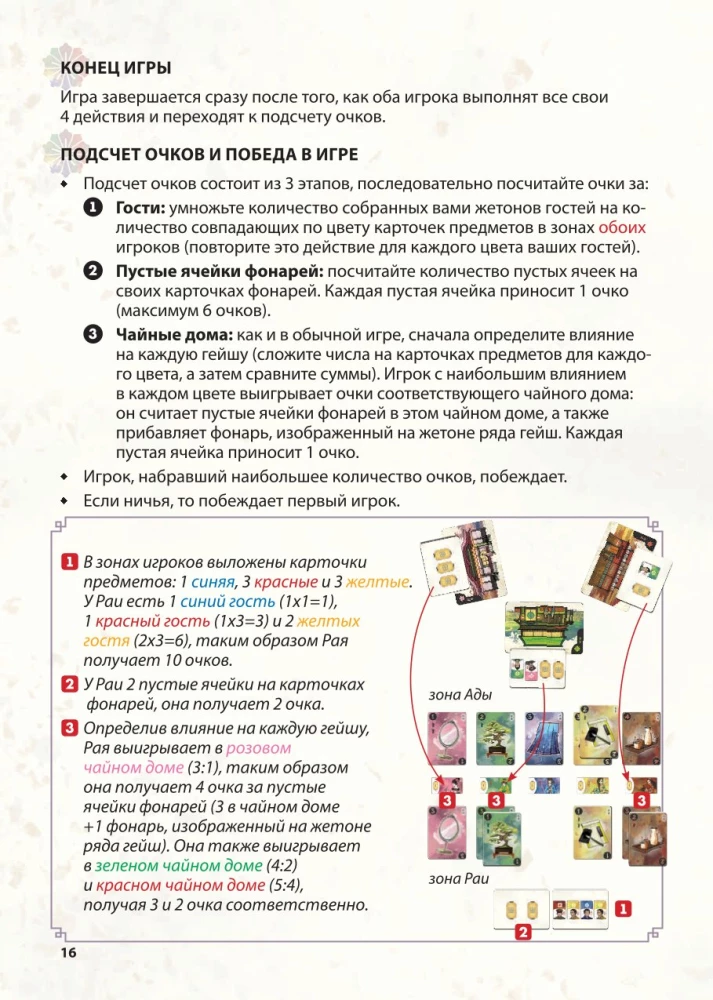 Настольная игра - Путь лепестка. Вечер в Киото