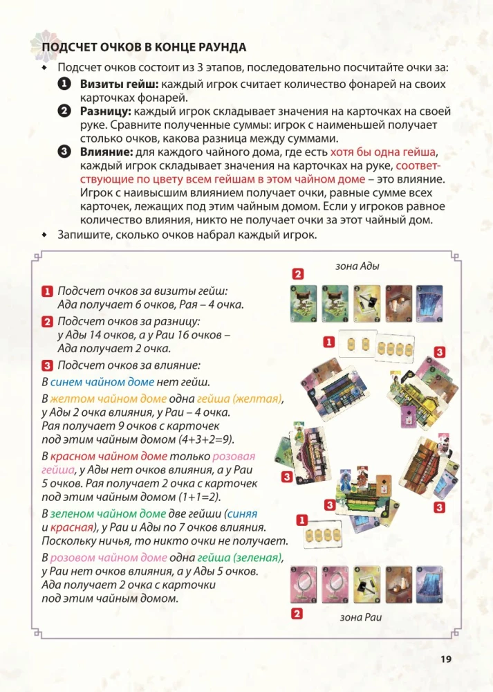 Настольная игра - Путь лепестка. Вечер в Киото