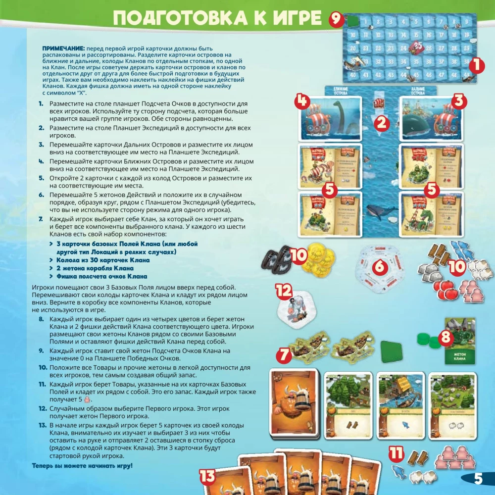 Настольная игра - Поселенцы. Северные Империи