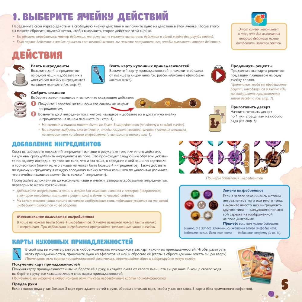 Настольная игра - Битва десертов. Конкурс кондитеров