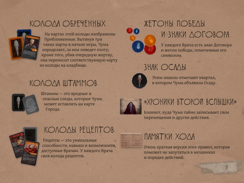 Настольная игра - Мор. Утопия