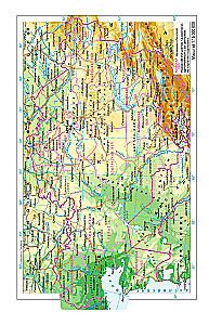 Kazakhstan. Travel Routes