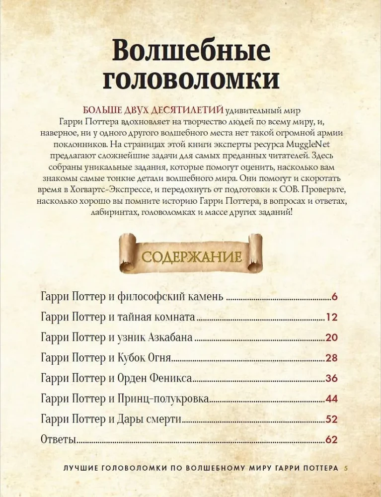 Лучшие головоломки по волшебному миру Гарри Поттера