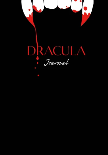 Bloknot A5 punktā. Dracula žurnāls
