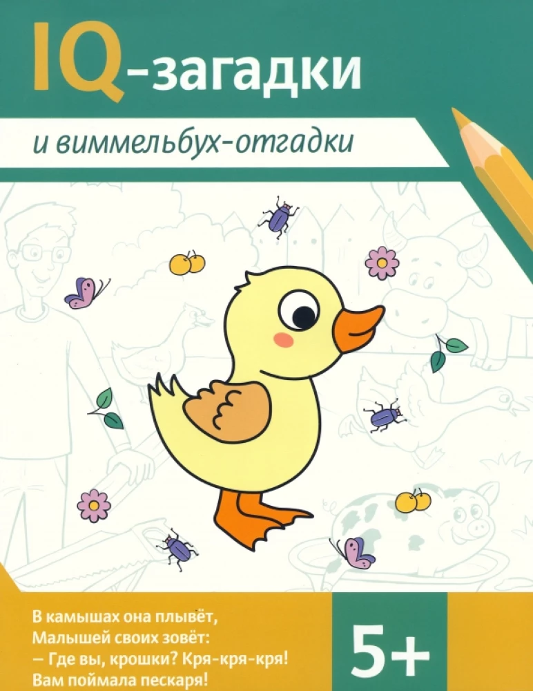 IQ puzzles and Wimmelbuch solutions