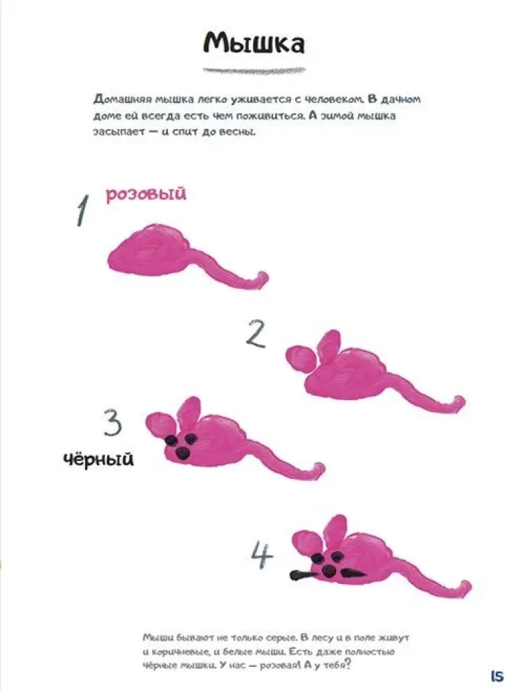 Кляксы. Рисуем  пальчиками и ладошками