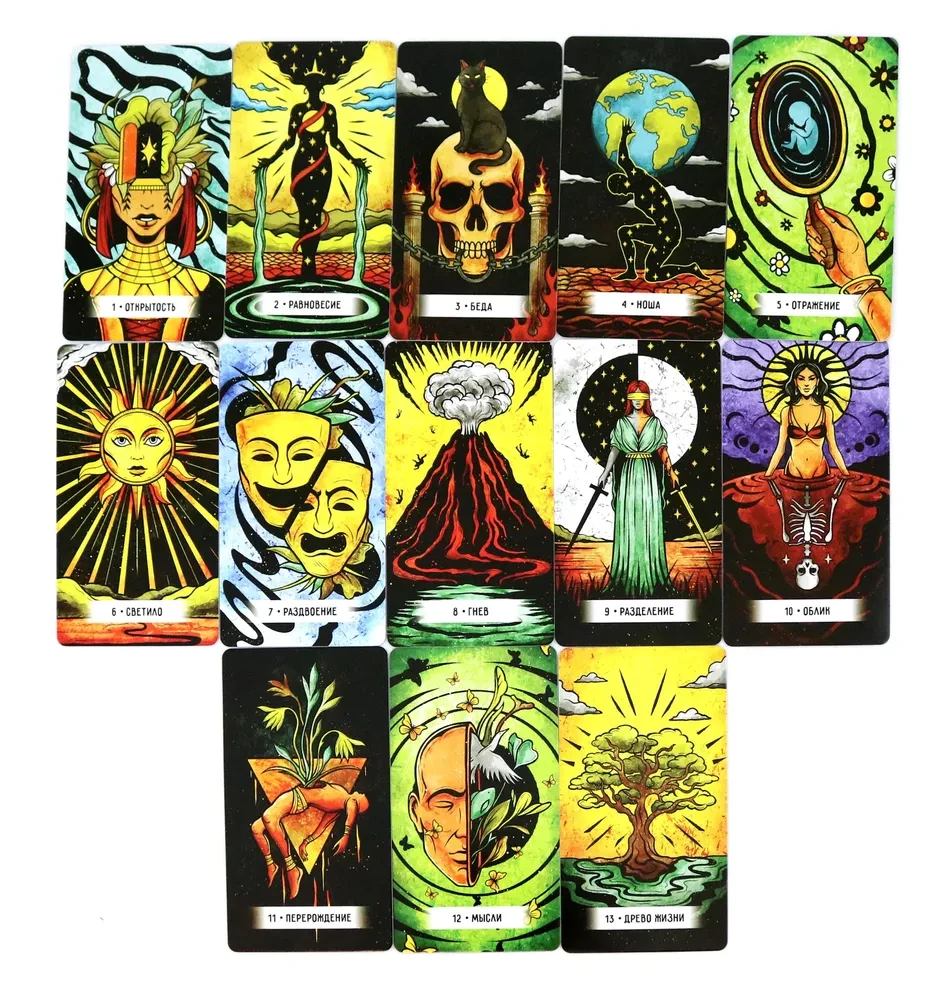 Tarotkarten - Orakel der Inneren Welt (47 Karten + Anleitung)