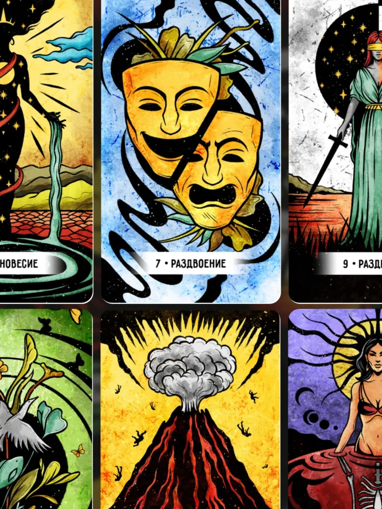 Tarotkarten - Orakel der Inneren Welt (47 Karten + Anleitung)