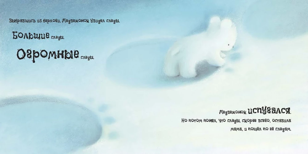 Der kleine Bär erkundet die Welt um sich herum. Ein Märchen