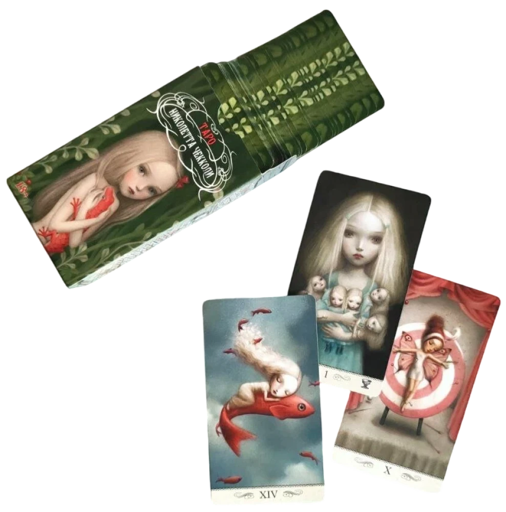 Nikoletos Čekkolio tarot - 78 kortų (be rėmelio)