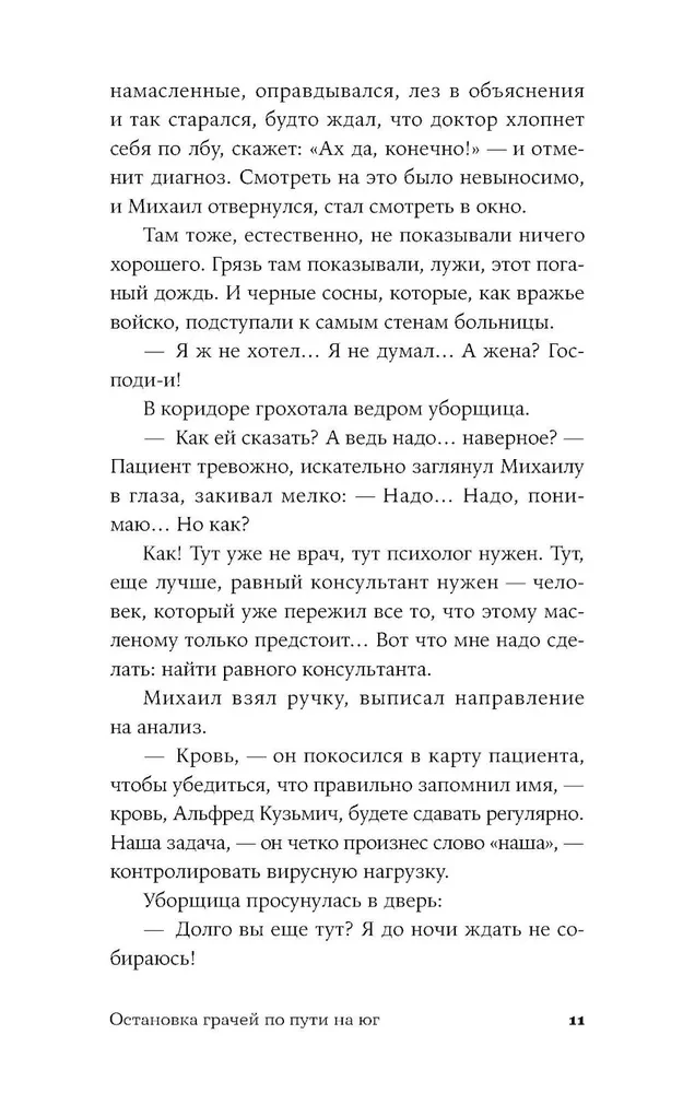 Остановка грачей по пути на юг