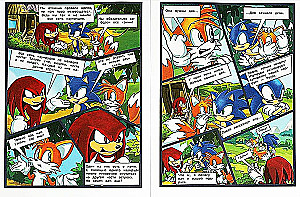 Comics. Abenteuer auf der Insel