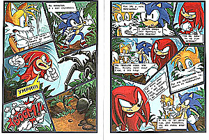 Comics. Abenteuer auf der Insel