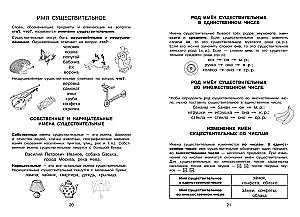 All Rules in Pictures. Russian Language and Mathematics