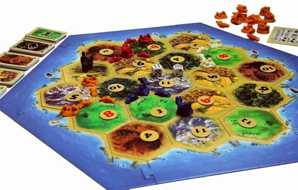 Board Game - Catan. Settlers