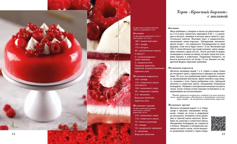 Zuckerbäckerführer. Körperliche und gebackene Desserts. Torten und Mousse
