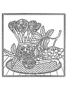 Antique Items of Russian Kitchenware: An Educational Coloring Book for Children