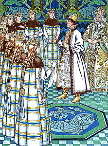 Alle russischen Märchen in Illustrationen von Iwan Bilibin